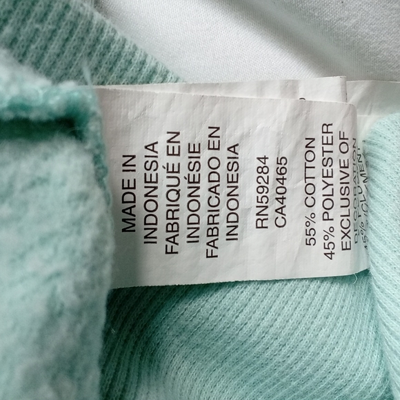 Girl power sparkly mint green hoodie - Picture 8 of 8